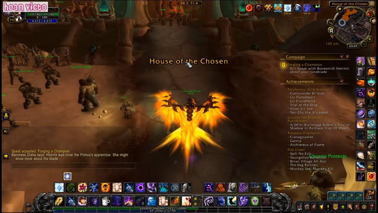 Forging a Champion - World of Warcraft Quest
