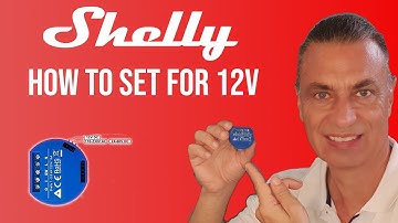 How to switch Shelly jumper and convert Shelly 1 switch from AC to 12v DC