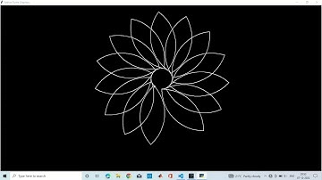 white unseen 🤫 flower using python turtle graphics... wait for result..😱#1000 subscribe 🎯...#viral