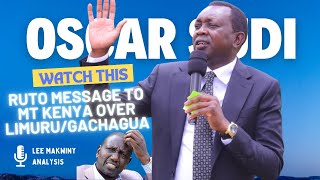 OMG! Oscar Sudi SHOCKS Mt Kenya with William Ruto’s Juicy News on Rigathi & Limuru 3 Conference 💥🔥