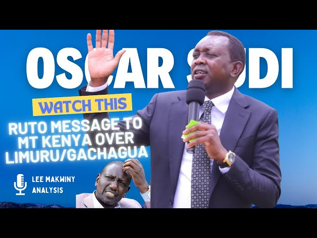 OMG! Oscar Sudi SHOCKS Mt Kenya with William Ruto’s Juicy News on Rigathi & Limuru 3 Conference 💥🔥 class=