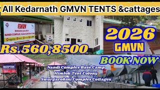 How To Book Gmvn Tent Cottages In Kedarnath 2026 ? Gmvn Kedarnath Online Booking Kaise Kare 2026