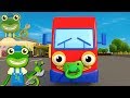 If You're Happy and You Know It Beep Your Horn | Nursery Rhymes | Gecko's Garage | Baby Truck Song