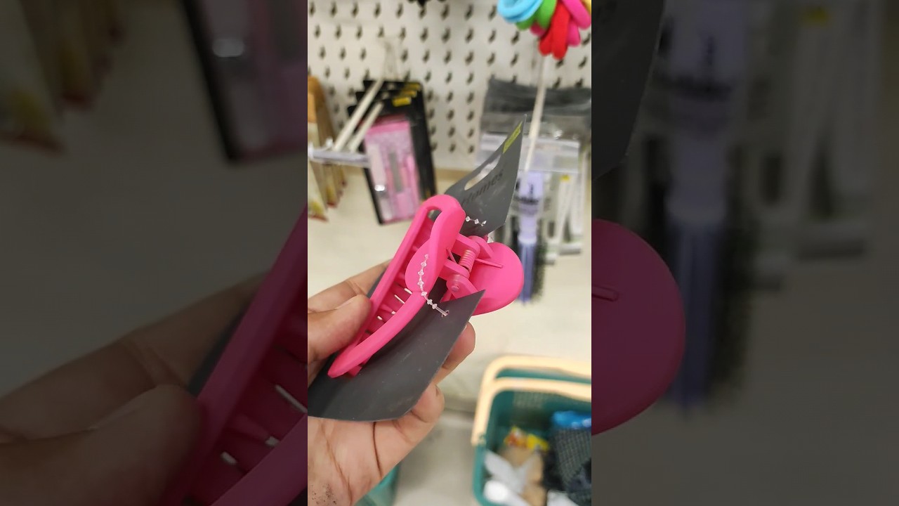 cute pink 🩷 colour matte finish hair clips | hair accessories | latest hair clips 