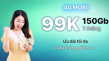Đăng Ký 4G Mobi 150GB 1 Tháng 5GB 1 Ngày - Gói 24G #4g #mobifone