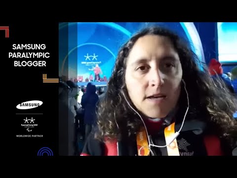 Medalla Astrid Fina | Isabel Dominguez | Samsung Paralympic Blogger