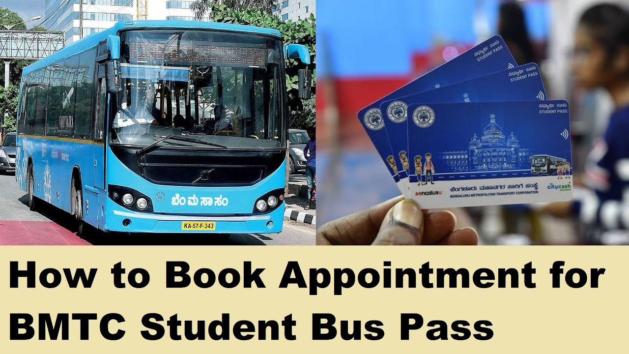 Bmtc student pass appointment