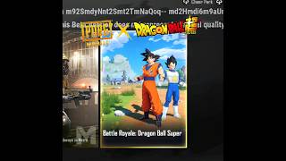 PUBG Mobile Dragon Ball Super unrank mode (update 2.7) #babyduck #dragonball