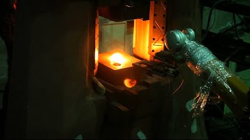 forging hammer match with robot forge steel balls, grinding balls