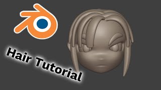 How to model hair in blender for 3D printing