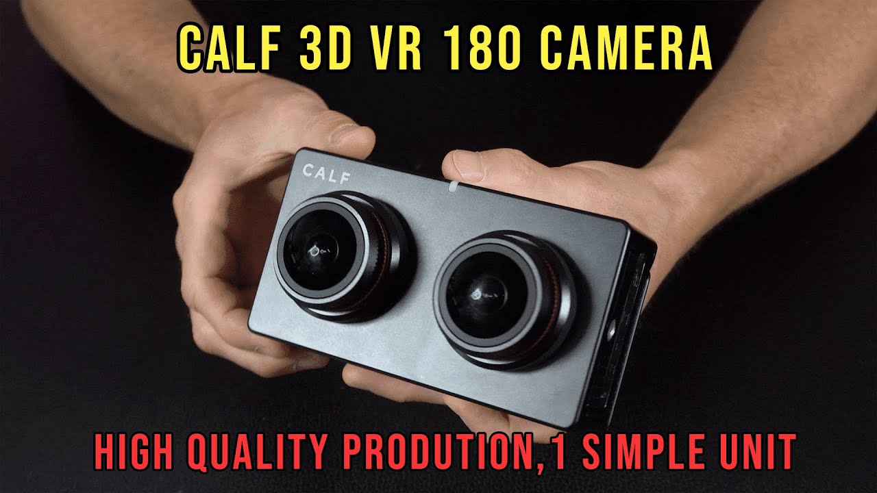 CALF 3D 180VR Camera Review - Lots Of Potential For VR Videos