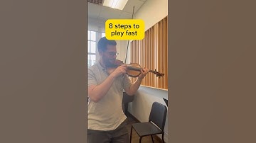Play fast on the violin in 8 steps🎻