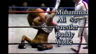 PWTW match Muhammad Ali vs wrestler Buddy Wolf