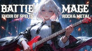 BATTLE MAGE ⚡CHOIR OF  SPELLS 2 Hours Epic Rock & Metal Symphony 🎸 Fantasy  for Study Work & Workout