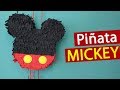 🎂 Piñata de Mickey Mouse fácil ¿Cómo hacerla paso a paso?