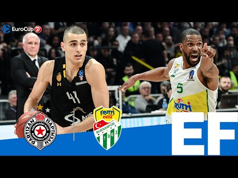 Bursaspor shocks Partizan in OT, 95-103