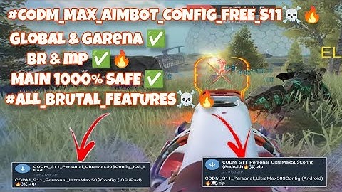 Codm aimbot config free  || codm aimbot config ||codm aimlock config ||codm new update config S11 ||