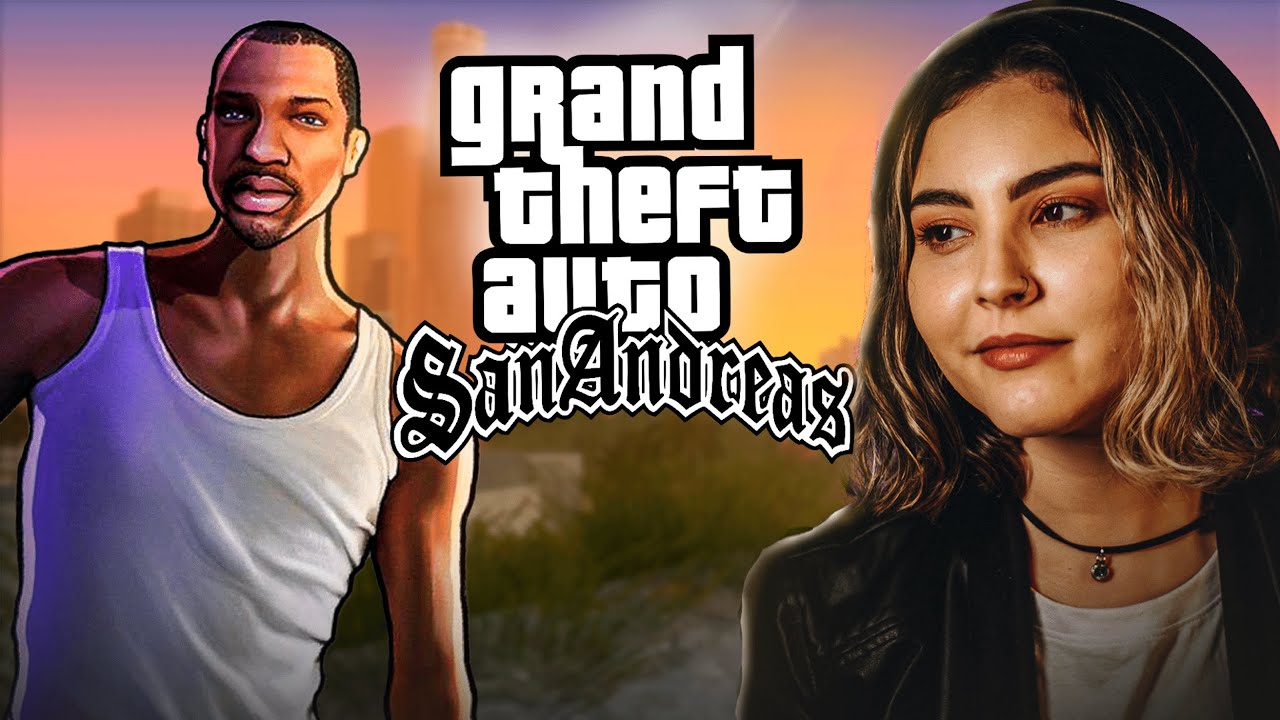 JOGANDO GTA SANDREAS COM VOCÊS PELA PRIMEIRA VEZ! (+17) 