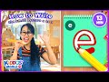 Lowercase Letters Writing Quiz
