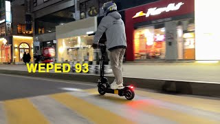 대리운전 전동킥보드 위페드93 Electric Scooter WEPED 93 (60v 30a 999mm)