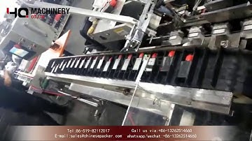 Automatic cartoning machine for bottles|horizontal cartoner suppliers