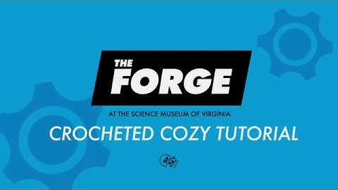 Maker Mindset: Crocheted Drink Cozy Tutorial