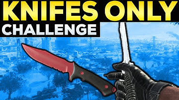 DMZ THROWING KNIFE CHALLENGE - Defeat Operators with Throwing Knives Only