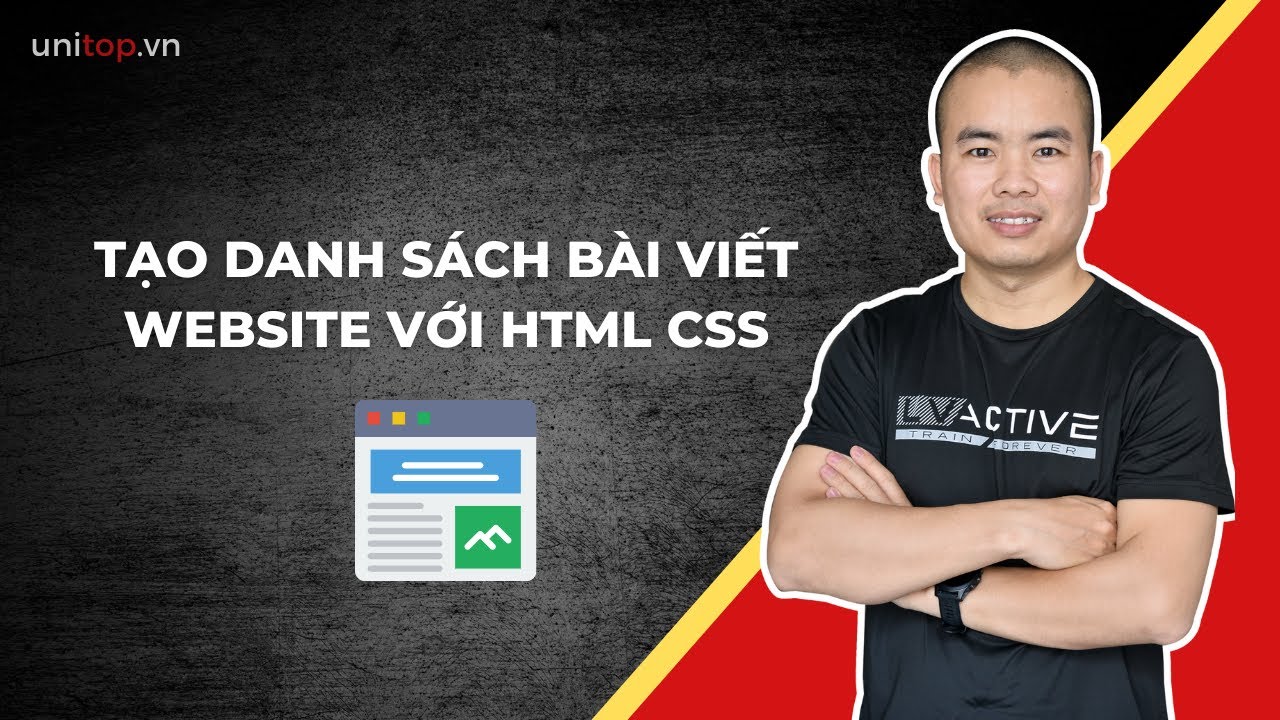Hướng dẫn tạo giao diện danh sách bài viết website bằng Html Css ...