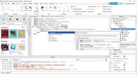 how to make speed and jump power changer in Roblox
