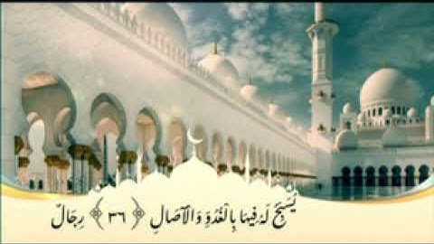 تلاوة من سورة (النور) من القارئ محمد النقبي