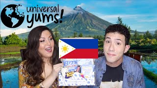 Americans Try Snacks from The Philippines! | Universal Yums 2020 | Filipino Snacks