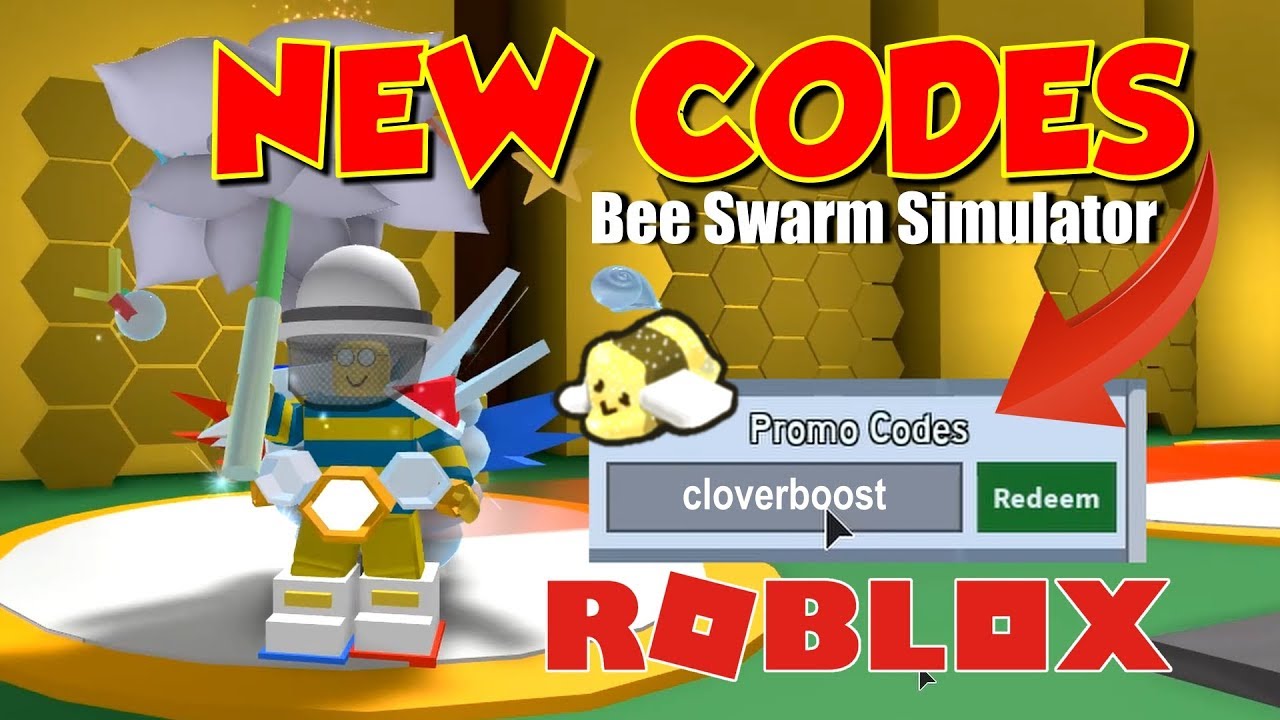 New Bee Swarm Simulator Codes Clover And Bamboo Field Boots Youtube - roblox bee swarm simulator clover field
