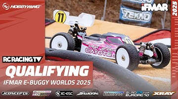Qualifying Day 1 IFMAR 1/8 E Buggy Worlds 2025 Presented by Hobbywing