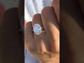 Halo engagement ring 💍💖 #diamondjewellery #ring #diamond #engagementring #jewelry #shorts #myring