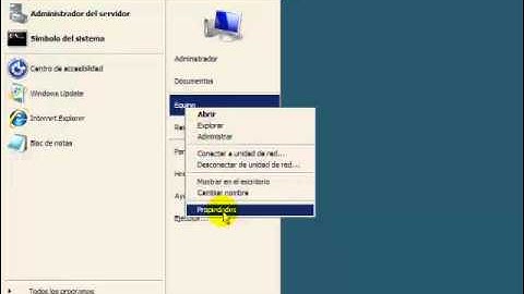 Cómo configurar la dirección IP y nóbre del servidor en Windows Server 2008