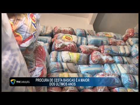 Procura de cesta básica é a maior de todos os tempos