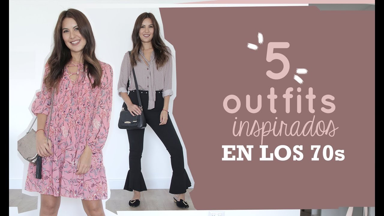 Tendencia: 5 outfits con prendas inspiradas en los 70´s!