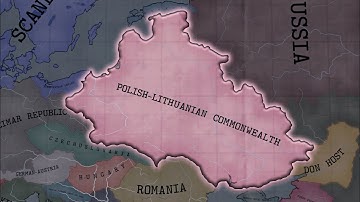 What If Polish - Lithuanian Commonwealth Had Joined The WWI #2 - Hoi4 Timelapse