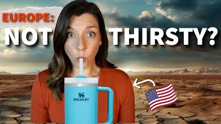 'Do Europeans NOT DRINK WATER?!' | American Tourists React