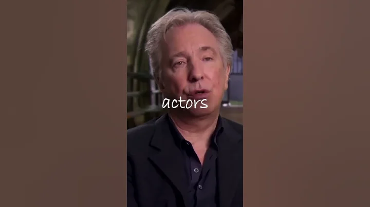 Alan Rickman almost quit Harry Potter! #shorts #severussnape #harrypotter #alanrickman #snape