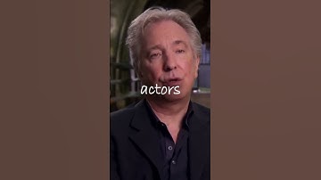 Alan Rickman almost quit Harry Potter! #shorts #severussnape #harrypotter #alanrickman #snape