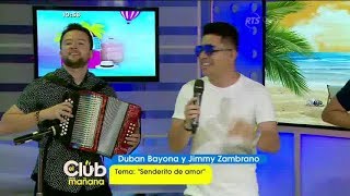 Contamos con la grata visita de Duban Bayona y Jimmy Zambrano