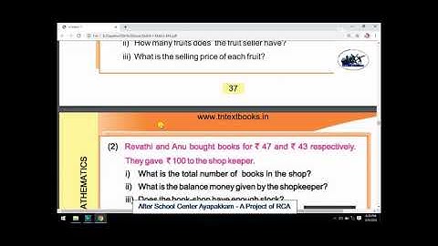 Rotary Club of Ambattur Class 5 Maths Chapter 3 Four Operations Part 9
