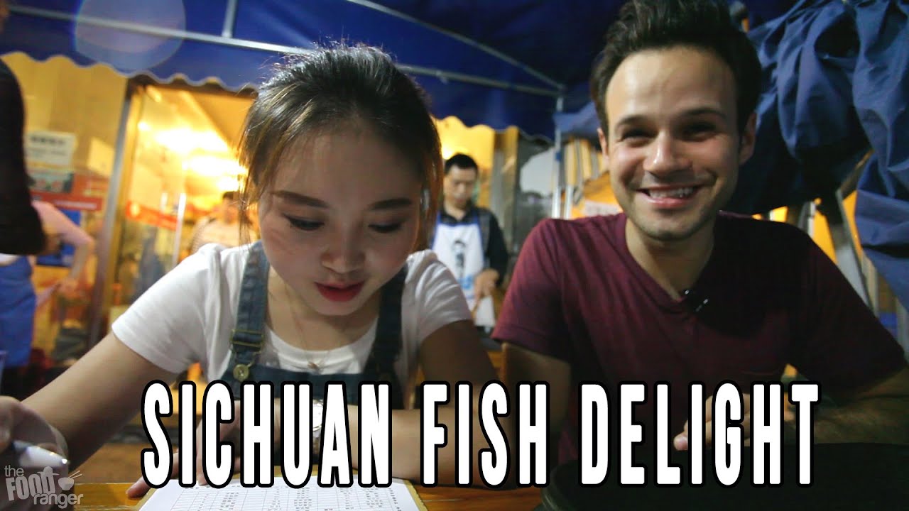 Chinese Food | Eating Sichuan "Paper" Fish With A Local Girl In Chengdu | The Food Ranger