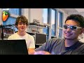 making beats with Ian