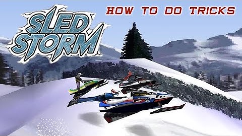 How To Do Tricks In Sled Storm