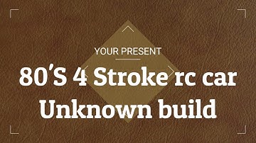 4 stroke rc car OS FS-48 surpass