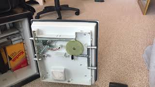 Working Around Broken Electronics (Bad Solenoid) On A Sentry Safe