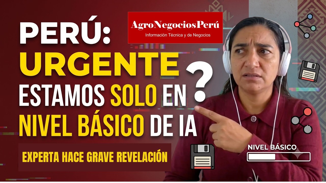 Hay 5 niveles de Inteligencia Artificial. ¿En qué nivel estamos en Perú?