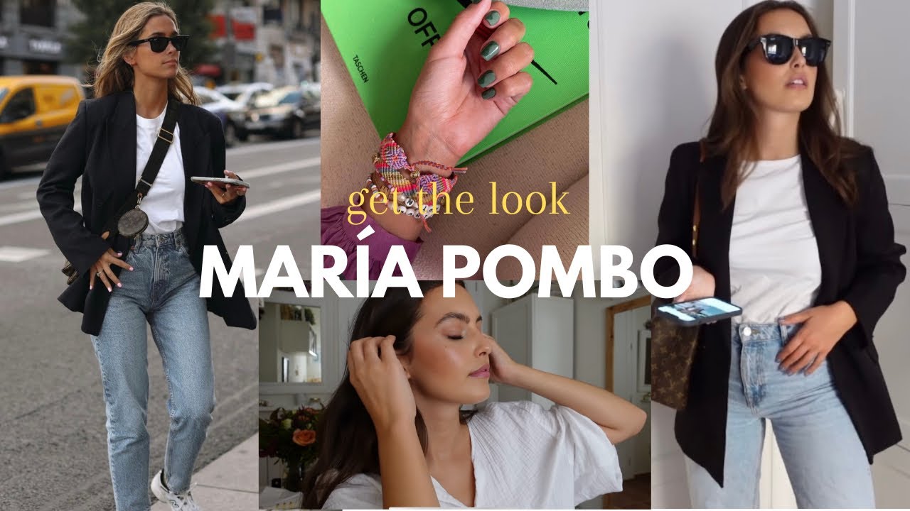 GET THE LOOK MARÍA POMBO: outfit + manicura neonail + maquillaje + pelo... || @laliabenchelef AD
